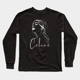 Celine Long Sleeve T-Shirt